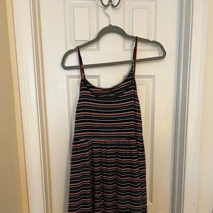 XXL spaghetti strap dress with pockets